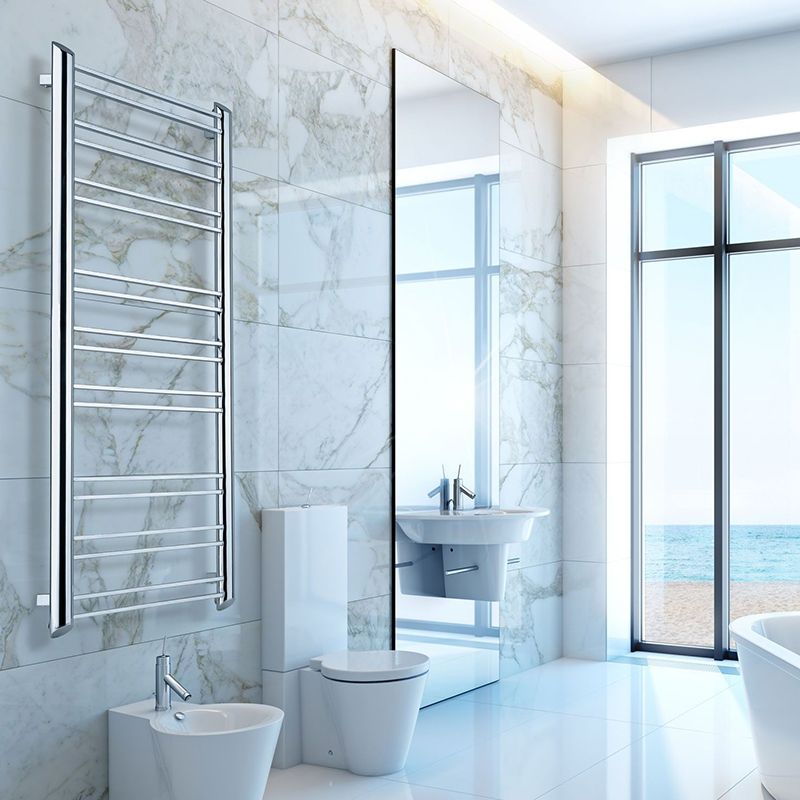 Водяной полотенцесушитель Grota Grande 65х164 Хром