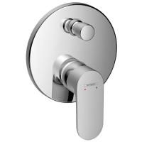Смеситель для душа, Hansgrohe, Rebris S, тип открывания воды-однорычажный, тип регулирования воды-керамический картридж, монтаж-настенный встраиваемый, отверстия для монтажа-1, внутренняя часть-необходимо заказать, дивертер с переключателем вакуумного тип Смеситель для душа, Hansgrohe, Rebris S, тип открывания воды-однорычажный, тип регулирования воды-керамический картридж, монтаж-настенный встраиваемый, отверстия для монтажа-1, внутренняя часть-необходимо заказать, дивертер с переключателем вакуумного тип