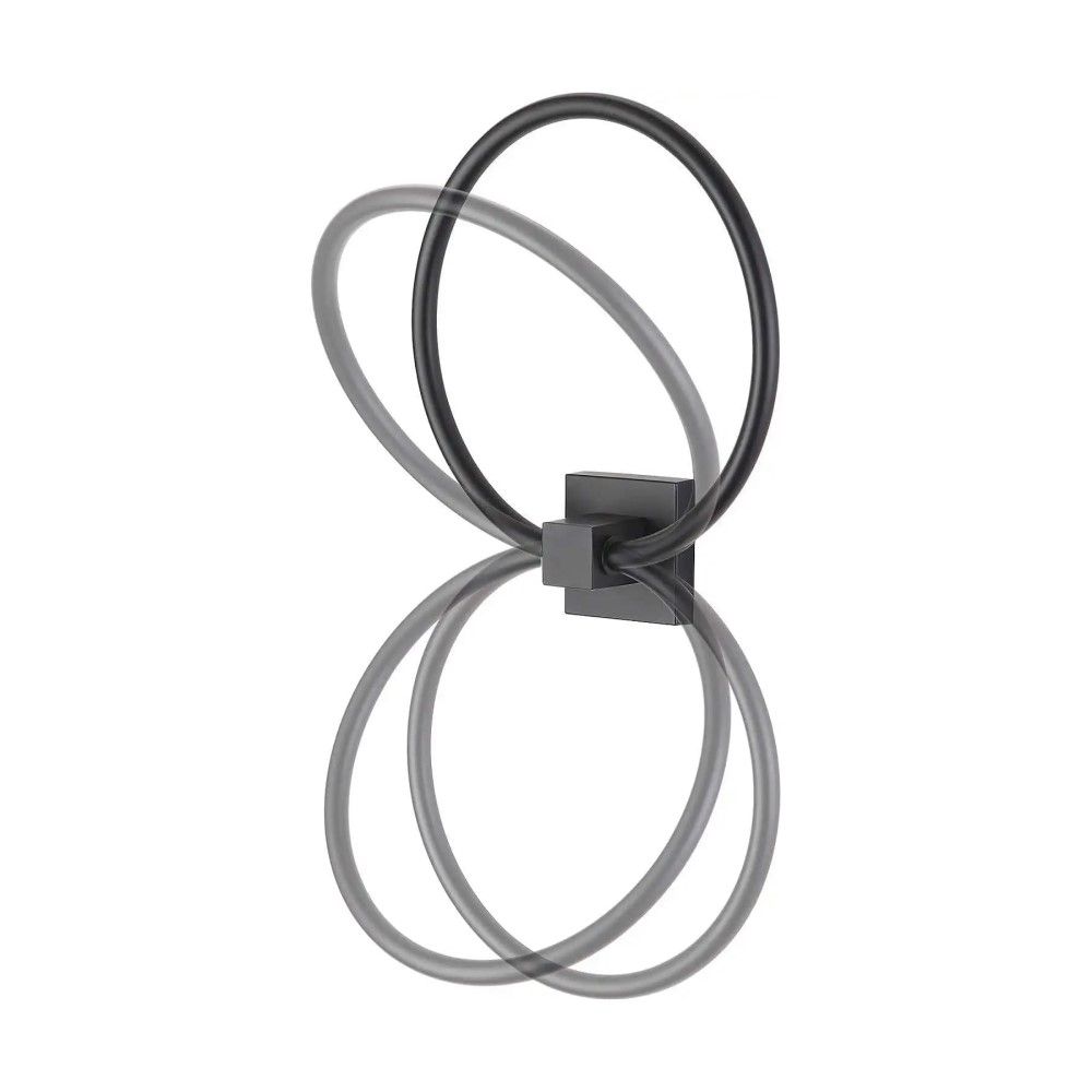 Кольцо для полотенец Maretti Umbria Black UMB53K37, черный, артикул UMB53K37