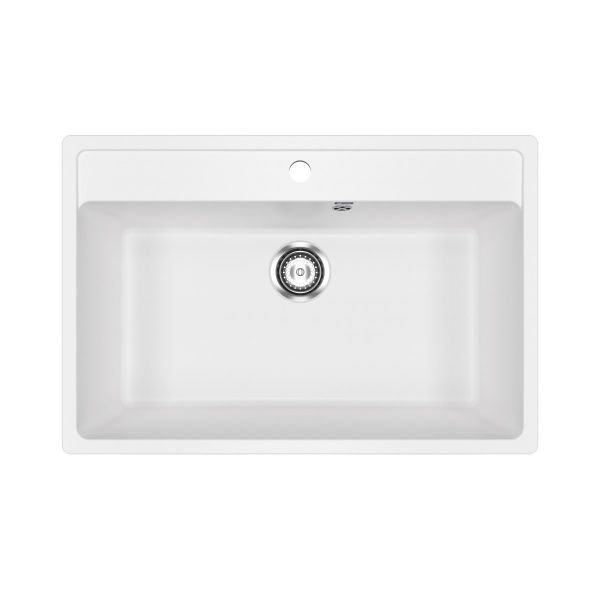 Кухонная мойка Ulgran U-600-341, ультра-белый