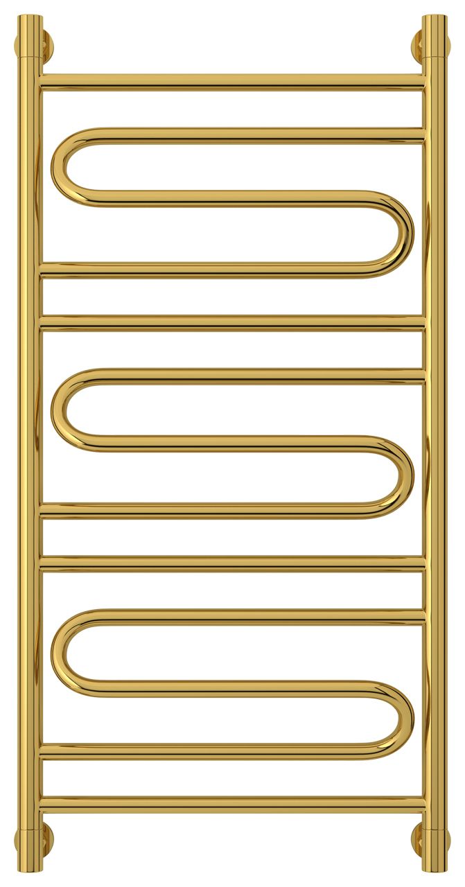 Полотенцесушитель водяной "ЭЛЕГИЯ+" 1000х500 (ЗОЛОТО)