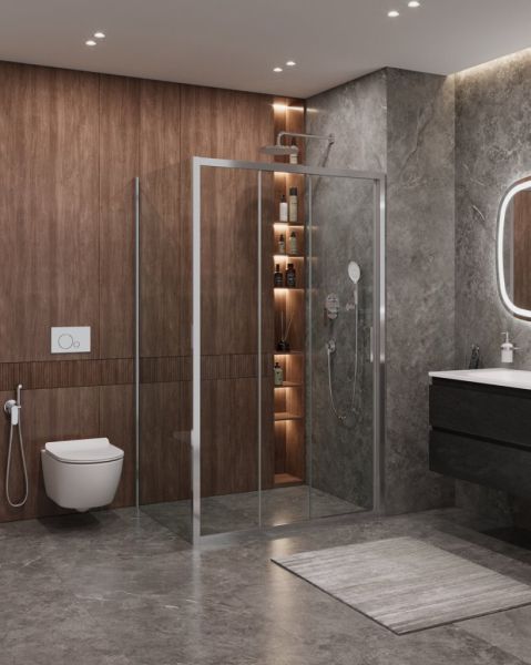 MOLVENO-AHF-31-100/80-C-CR-IV Душевой уголок