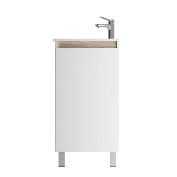 M85AFSX0451WG X-Joy, База под раковину, напольная, 45 см, 1 дверца, белый глянец