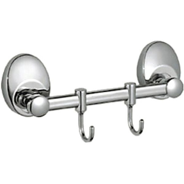 Планка с крючками для полотенец Haiba HB1615-2, хром