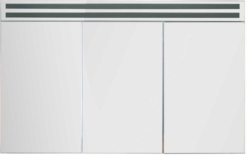 Зеркальный шкаф De Aqua Эколь 120 белый