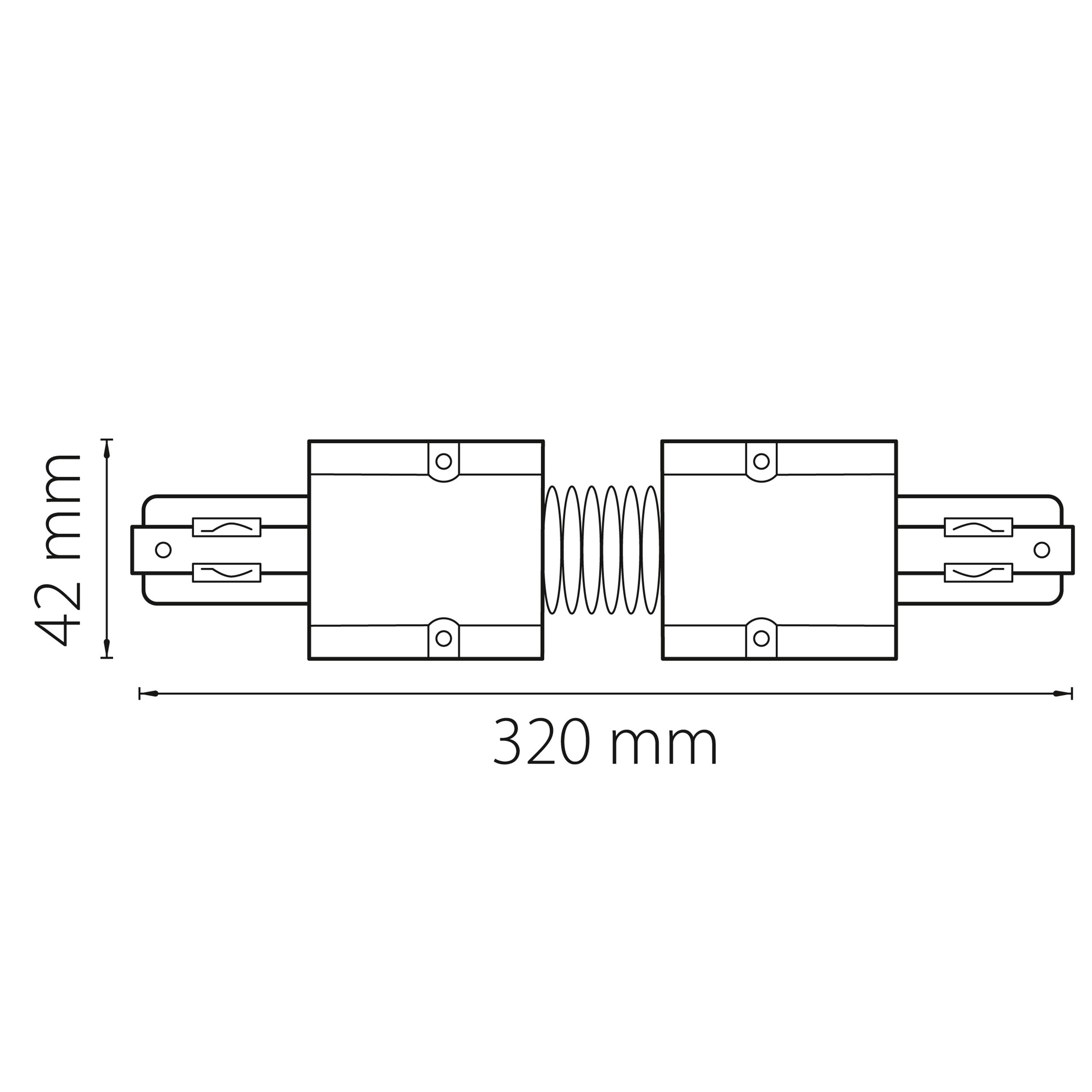Соединитель регулируемый гибкий трехфазный Barra Lightstar 504159 Соединитель регулируемый гибкий трехфазный Barra Lightstar 504159