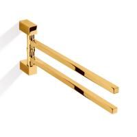 Decor Walther Corner HTH2 Полотенцедержатель поворотный 39.8см, двойной, цвет: золото Decor Walther Corner HTH2 Полотенцедержатель поворотный 39.8см, двойной, цвет: золото