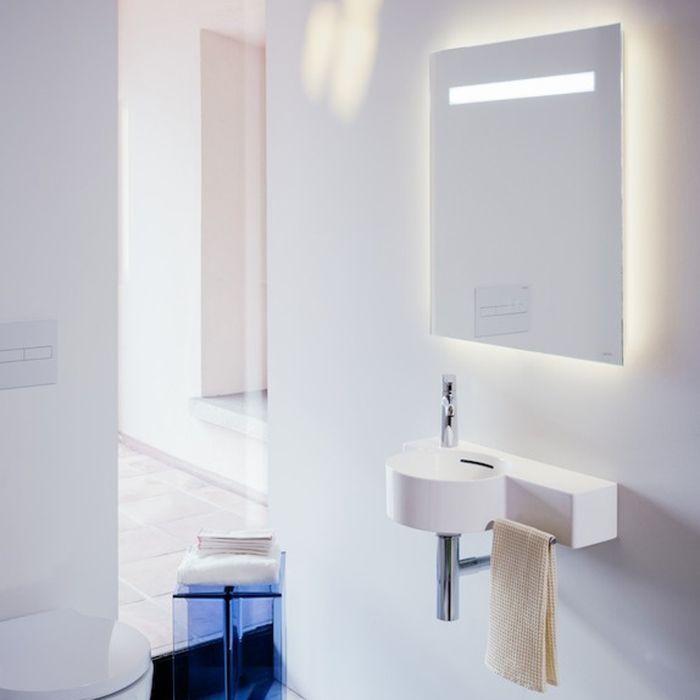 Laufen VAL Раковина-мини полка справа 550x315x115 мм с 1 отв. под смеситель, подрезаемая до 430 мм,, цвет: белый (без полотенцедержателя) Laufen VAL Раковина-мини полка справа 550x315x115 мм с 1 отв. под смеситель, подрезаемая до 430 мм,, цвет: белый (без полотенцедержателя)