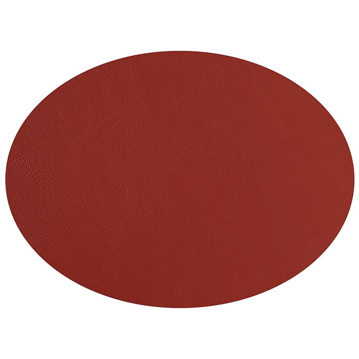 ADJ Овальный плейсмат, 47,5x35 см., цвет: коньяк/бордо