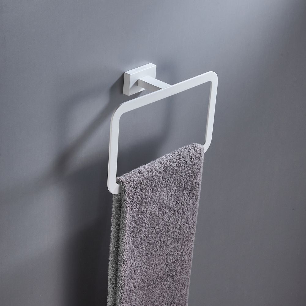 Кольцо для полотенец Shevanik SG5606C, белый