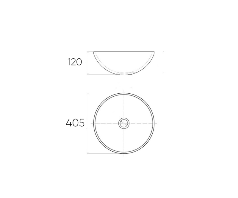 Раковина чаша Bronze de Luxe Persia 2008, белый, артикул 2008