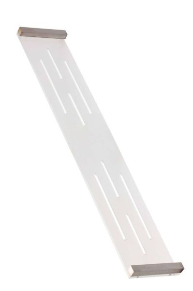 Stil Haus Saturno, полка из оргстекла, длина 60 см, цвет сатинированная сталь