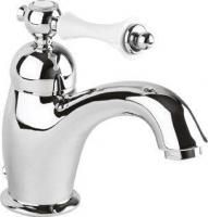 Смеситель Для Раковины CEZARES Margot-1 Хром (ручка Белая) Opadiris