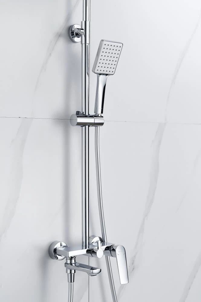 Душевая система Knotlor KN-62, хром, артикул KN-62