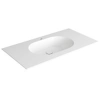 SIMAS WAVE Раковина на столешницу  100x50xh14,5 см, с 1 отв под смеситель,цвет белый