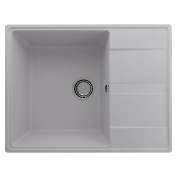 Кухонная мойка Ulgran Quartz Prima 650-04, платина