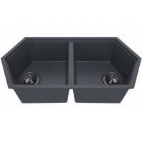 Кухонная мойка KitKraken Gulf Graphite 85 Темно-серая