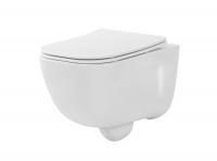 Унитаз подвесной с функцией биде безободковый фарфоровый AQUATEK ДИВА AQ2012B-00 510*350*360 мм, горизонтальный выпуск, тонкое сиденье из дюропласта с механизмом плавного закрывания, крепеж Унитаз подвесной с функцией биде безободковый фарфоровый AQUATEK ДИВА AQ2012B-00 510*350*360 мм, горизонтальный выпуск, тонкое сиденье из дюропласта с механизмом плавного закрывания, крепеж