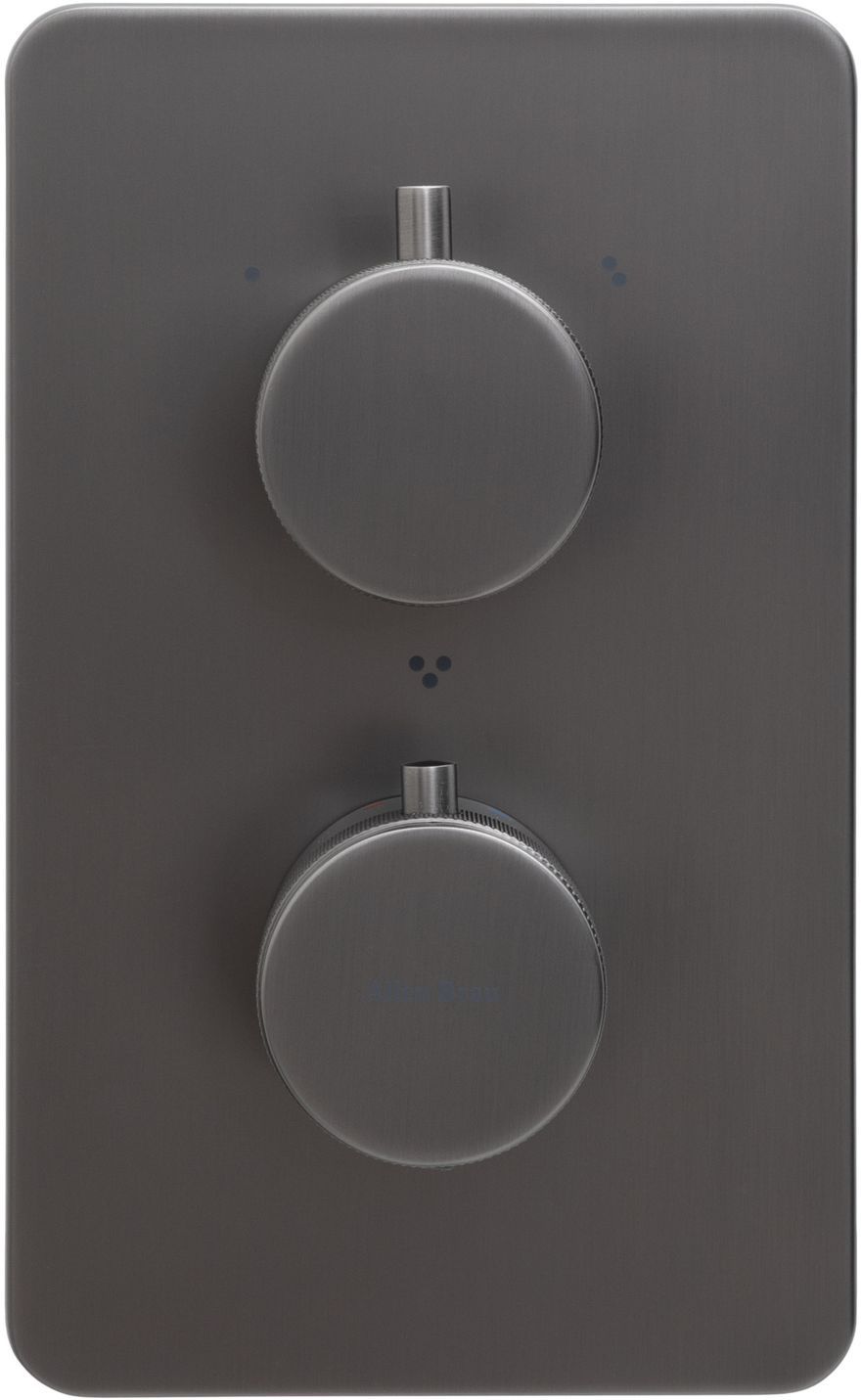 Смеситель для ванны Allen Brau Priority 5.31314-MG (с внутренней частью, 3 выхода) графит браш