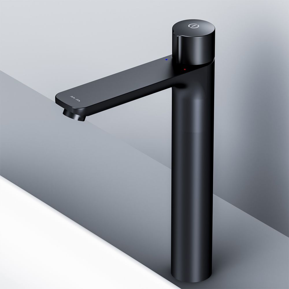 F85A92522 X-Joy TouchReel смеситель д/умывальника, высокий, чёрный, шт. F85A92522 X-Joy TouchReel смеситель д/умывальника, высокий, чёрный, шт.