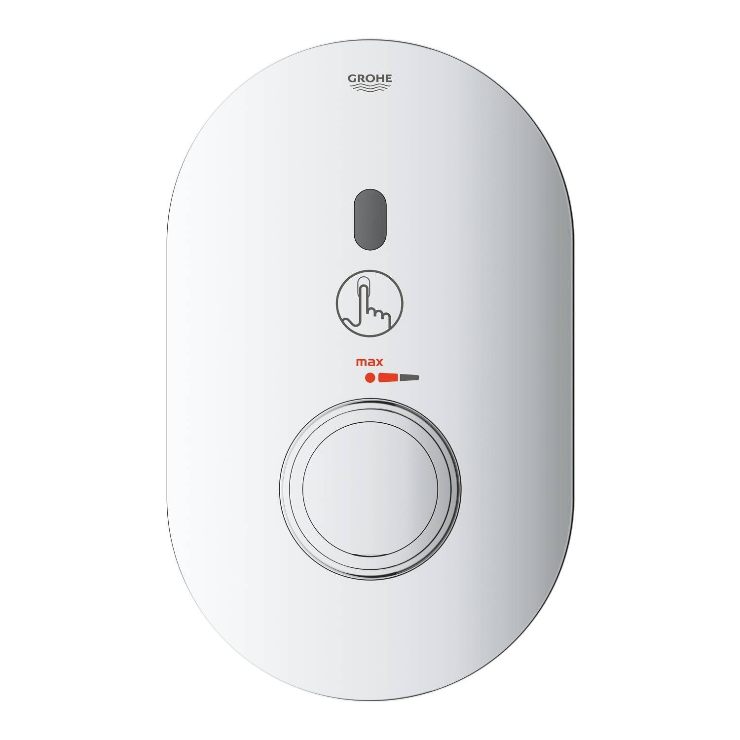 Внешняя часть термостатического смесителя GROHE Eurosmart Cosmopolitan E, хром (36456000)