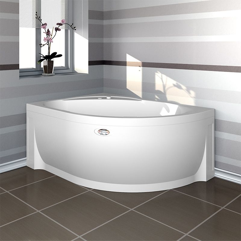 Акриловая ванна Radomir Wachter Мелани 140x95 форсунки Белые L с гидромассажем