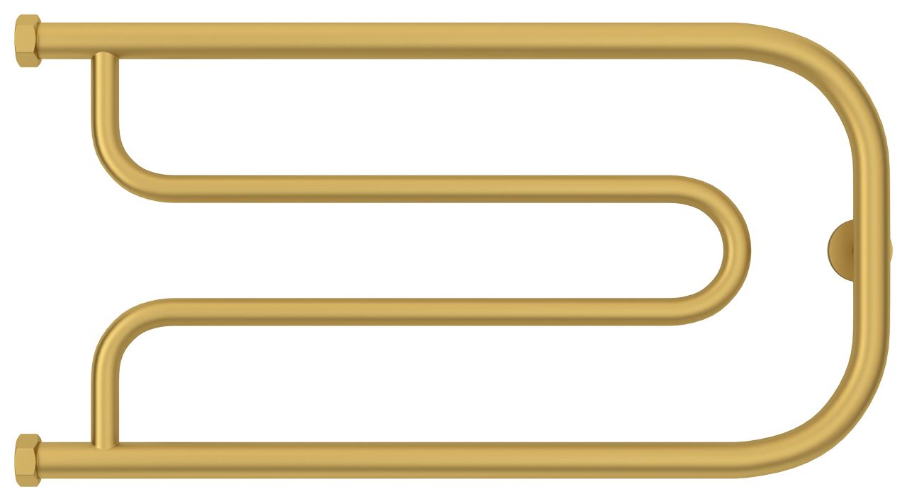 Полотенцесушитель водяной "Гусли+" 320х650 Н. Г. 1" (Матовое ЗОЛОТО) Полотенцесушитель водяной "Гусли+" 320х650 Н. Г. 1" (Матовое ЗОЛОТО)