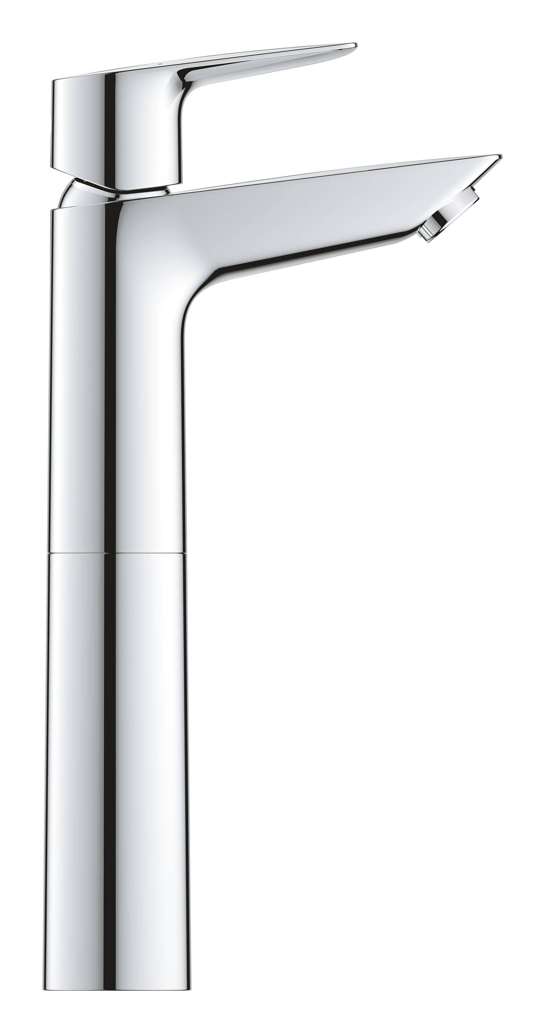 Смеситель для раковины  GROHE BAU EDGE 23761001 (хром, L-10,8 H-24,6), шт Смеситель для раковины  GROHE BAU EDGE 23761001 (хром, L-10,8 H-24,6), шт