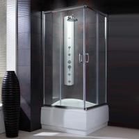 Душевой уголок Radaway Premium Plus C 1700 90x90 профиль Хром стекло прозрачное