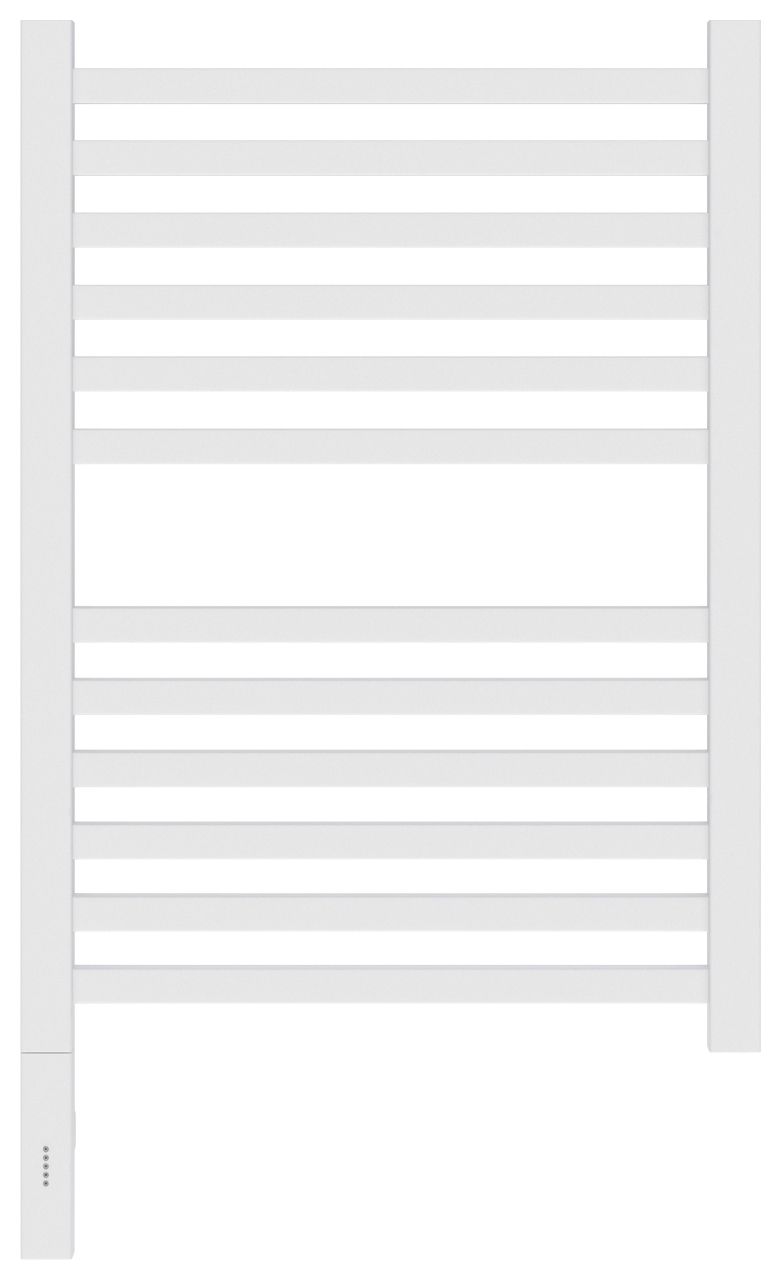 Полотенцесушитель электрический "МОДУС 3.0" 600х400 / МЭМ левый (Матовый белый)