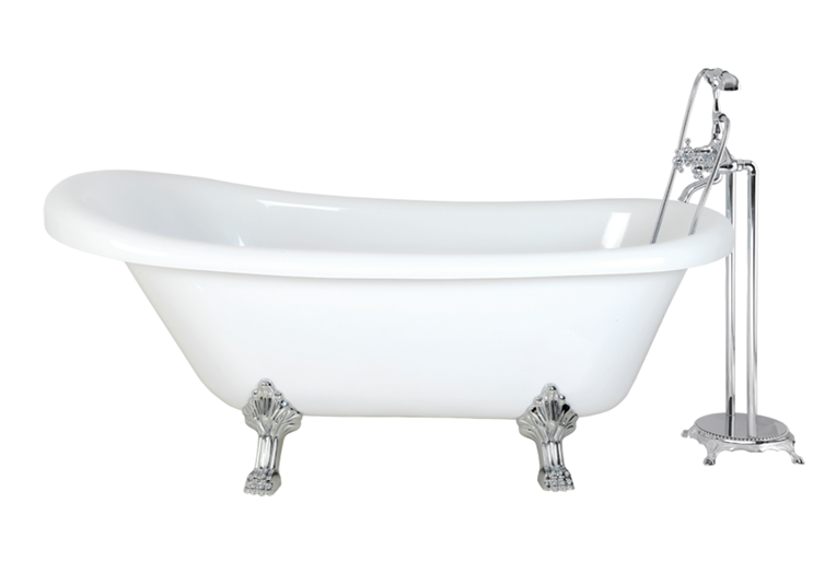 Ванна CLASSIC 150 акриловая отдельностоящая Cerutti SPA (1570x770x740) на львиных алюминиевых лапах (хром) Ванна CLASSIC 150 акриловая отдельностоящая Cerutti SPA (1570x770x740) на львиных алюминиевых лапах (хром)