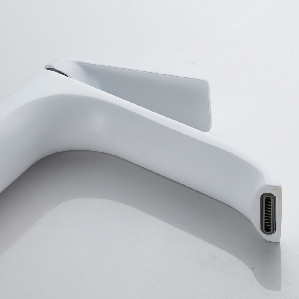 Смеситель для раковины высокий Shevanik S4111C, белый