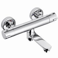 Смеситель для ванны Swedbe Mercury 9045 с термостатом Хром Смеситель для ванны Swedbe Mercury 9045 с термостатом Хром