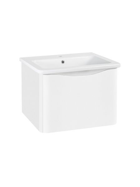 Тумба Runo Тоскана 60 белая под умывальник 00-00001390 (Никсон 60) (00-00001412)
