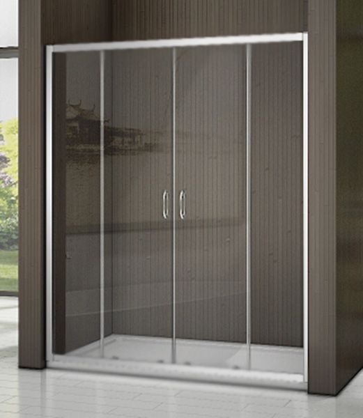 Душевая дверь в нишу Good Door Latte WTW-TD-160-C-WE 160 профиль Белый стекло прозрачное Душевая дверь в нишу Good Door Latte WTW-TD-160-C-WE 160 профиль Белый стекло прозрачное