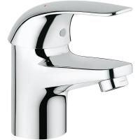 Смеситель для раковины  GROHE EUROECO 32734000 (хром, L-9,2 H-6,1), шт Смеситель для раковины  GROHE EUROECO 32734000 (хром, L-9,2 H-6,1), шт