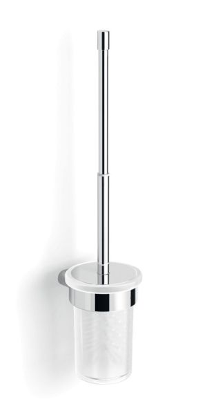 Gedy Azzorre, настенный стеклянный ёрш, цвет хром