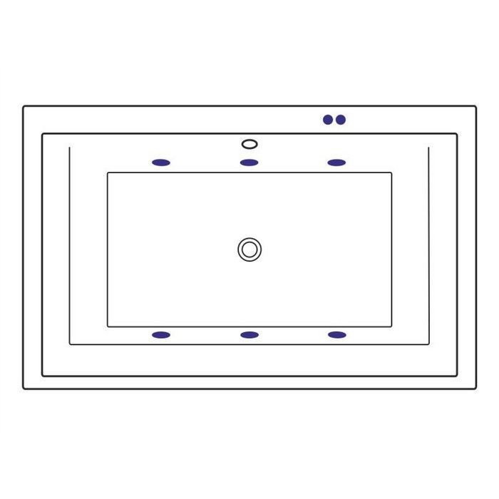 Ванна EXCELLENT Crown Lux 190x120 "SOFT" (хром)