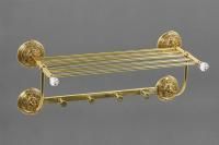 Полотенцедержатель с крючками подвесной ART&MAX AM-2032-C