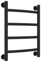 Полотенцесушитель, Сунержа, Галант+, водяной, ширина, мм-400, глубина, мм-98, высота, мм-500, мощность, Вт-183, материал-нержавеющая сталь, цвет-чёрный матовый
