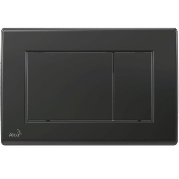 Клавиша смыва Alcaplast Basic M278 Черная матовая