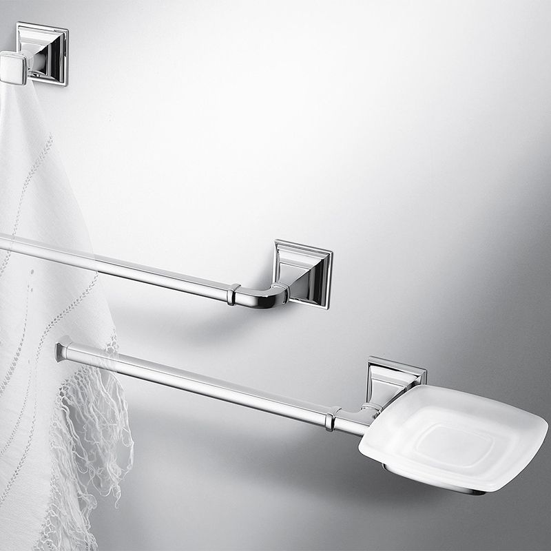 Полотенцедержатель + держатель для мыла Colombo Design Portofino B3274 DX Хром Полотенцедержатель + держатель для мыла Colombo Design Portofino B3274 DX Хром