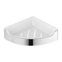 Полка SAMBA металлическая угловая, 218x218x63мм, хром, Sapho