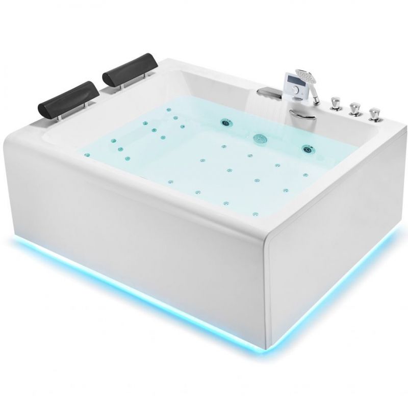 Акриловая ванна SSWW WU0822 180х140 L с гидромассажем