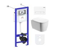 Комплект 6 в 1 Lavinia Boho Bell Pro Rimless 77050121, премиум с пластиковой клавишей