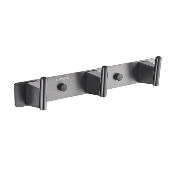 Планка с 3 крючками Shevanik SG5731T, оружейная сталь