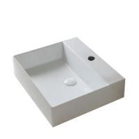 AZZURRA ELEGANCE Squared раковина подвесная/накладная 50х45см с 1 отв. под смеситель , цвет белый AZZURRA ELEGANCE Squared раковина подвесная/накладная 50х45см с 1 отв. под смеситель , цвет белый