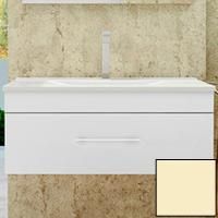 Тумба с раковиной SanVit Квадро Lux 60 kkvad060 в цвете Ral подвесная Желтый глянец Тумба с раковиной SanVit Квадро Lux 60 kkvad060 в цвете Ral подвесная Желтый глянец