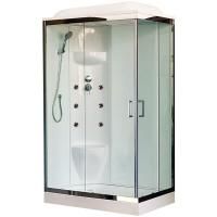 Душевая кабина Royal Bath RB 8120HP7-WT-CH (белое/прозрачное) левая Душевая кабина Royal Bath RB 8120HP7-WT-CH (белое/прозрачное) левая