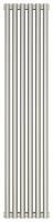 Отопительный радиатор ЭСТЕТ-00 н/ж 1200х270 / 6 сек (САТИН)